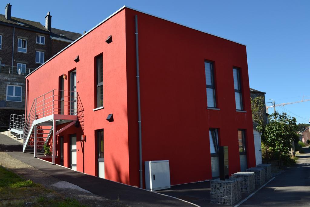 Ferienwohnung La Boite Rouge Stavelot Exterior foto