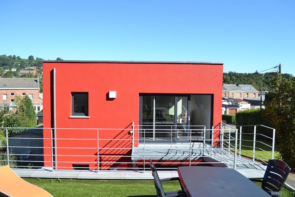 Ferienwohnung La Boite Rouge Stavelot Exterior foto